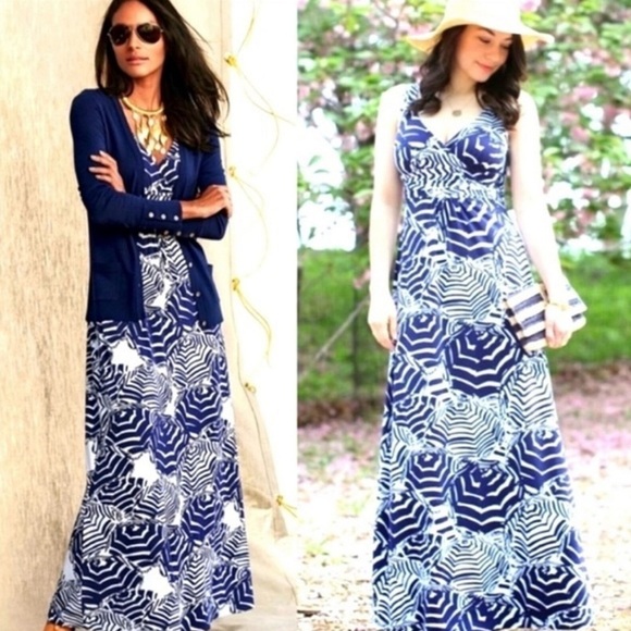 Lilly Pulitzer Sloane Oh Cabana Boy Maxi Dress Sz. S